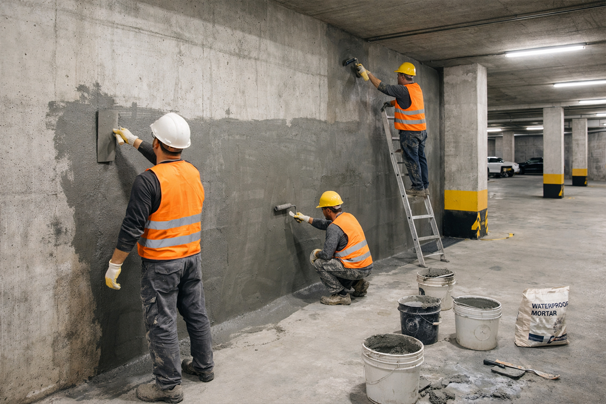 Oto Park Su İzolasyonu