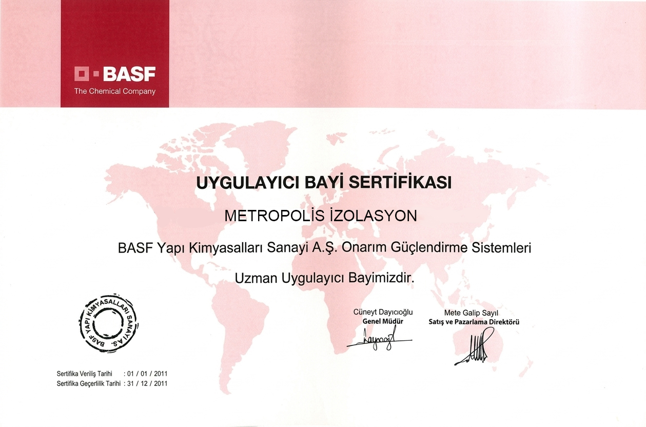  BASF Kurs Belgesi