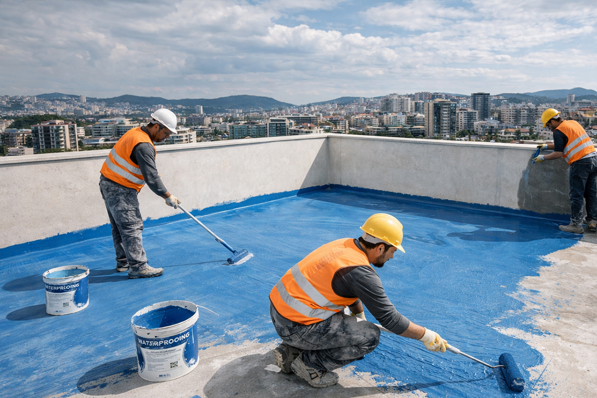 Teras Kat Su İzolasyonu